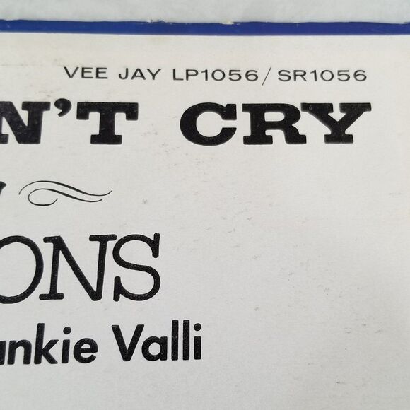 Big Girls Don't Cry by the 4 Seasons vinyl lp album lp1056 - Picture 6 of 10